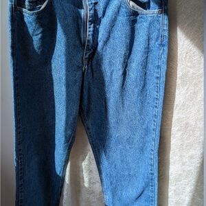 Men's Relaxed Fit Blue Jeans